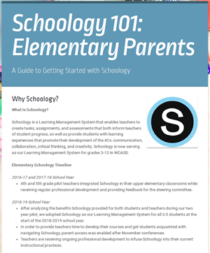 Schoology 101 